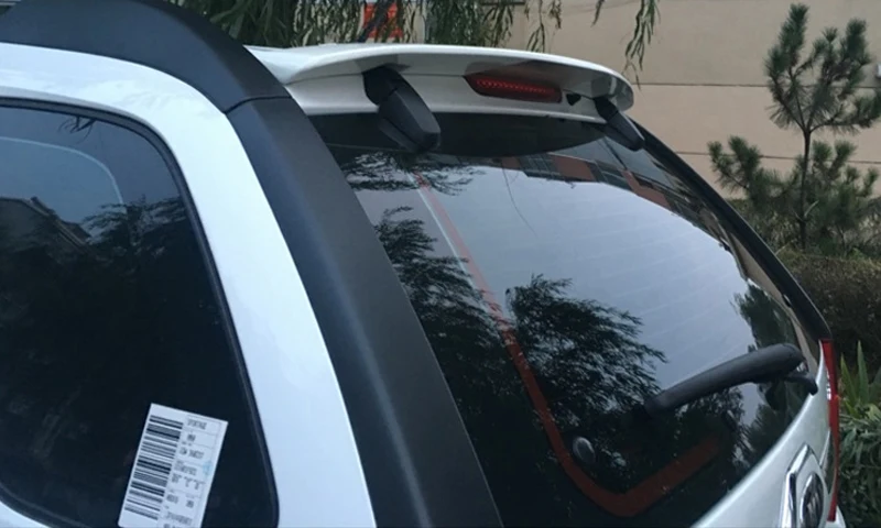 Для Kia Sportage спойлер 2007-2013 автомобильное украшение в виде хвостового крыла высокое качество АБС пластик Неокрашенный Грунтовка задний багажник спойлер на крышу