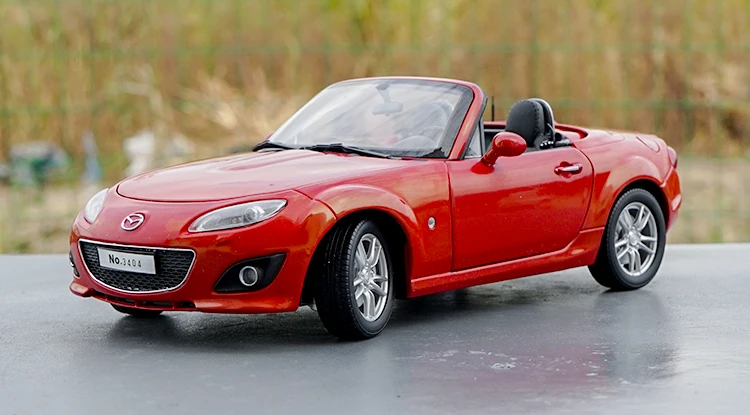 1/18 Mazda MX-5 родстер литая под давлением модель автомобиля из металлического сплава игрушка мальчик Коллекция подарков красная оригинальная коробка