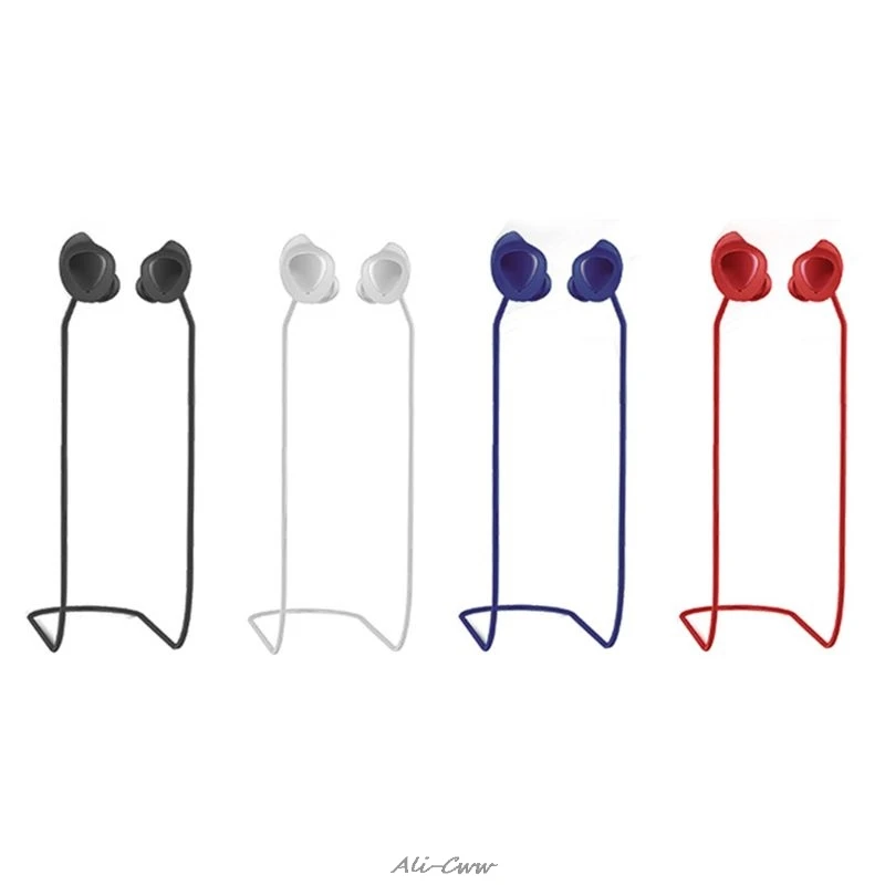 Anti-Lost Strap Soft Silicone Headset Hanging Neck Rope Sweatproof Waterproof Sports Accessories for Samsung Galaxy Buds | Электроника