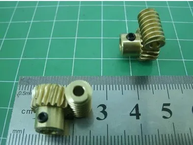 0.5m-20 зубья соотношение: 1: 10 Электрический Двигатели Медь червь Шестерни набор стержень Умный дом Автозапуск