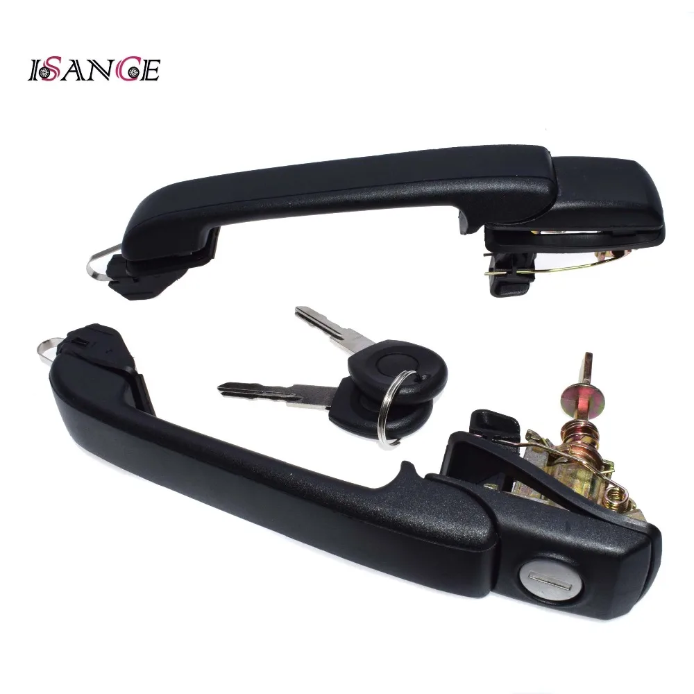 ISANCE для VW Golf GTI Jetta 93 99 2 шт. металлическая Наружная ручка двери 1H0837207C 1H4839205|exterior door