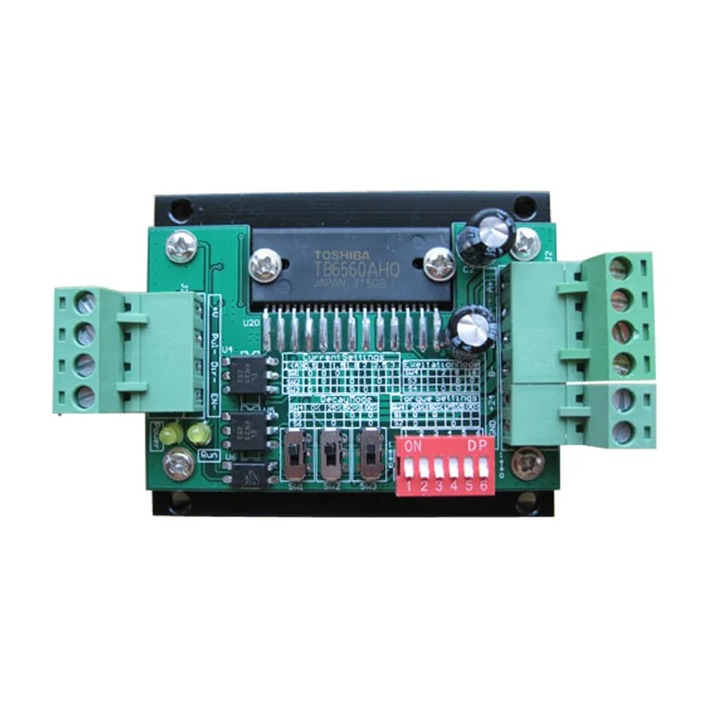 

TB6560 3A-1 stepper motor driver board single-axis current controller 10 files for wood router cnc machine