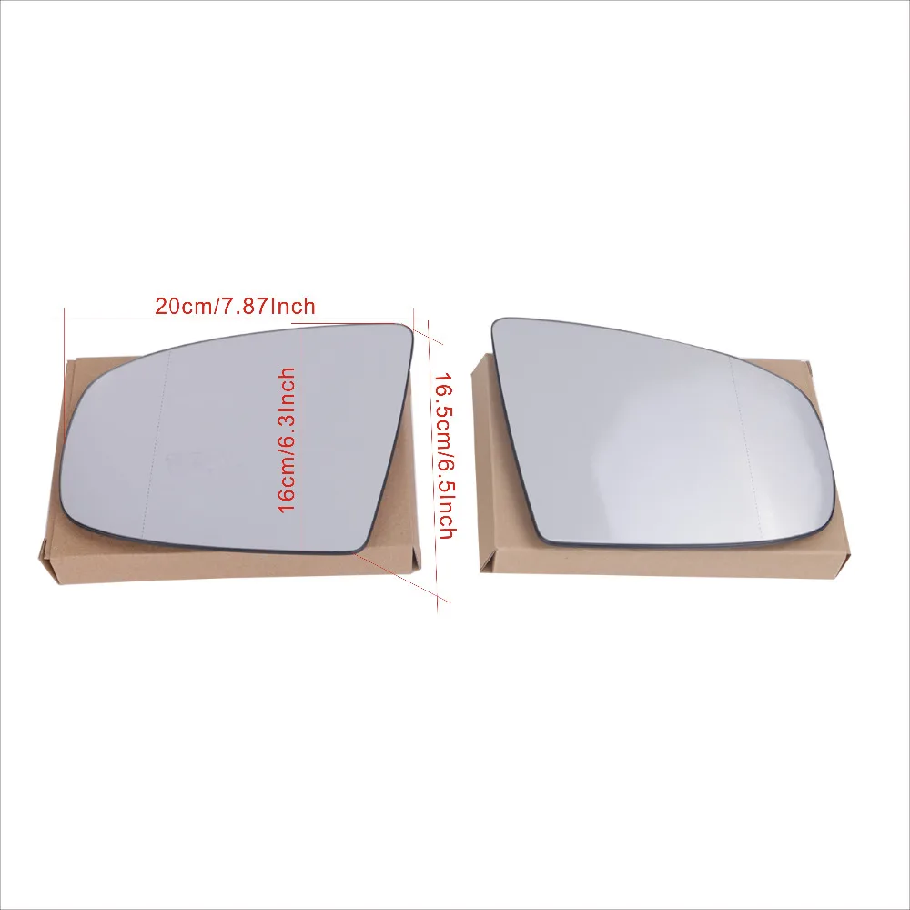 Wisengear передней двери сторона заднего вида зеркало с подогревом Стекло крыло
