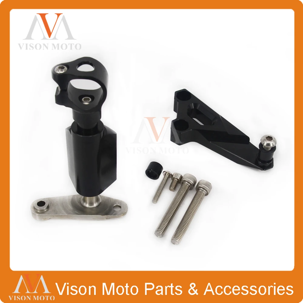

CNC Steering Damper Set Stabilizer With Bracket Mounting Assemblly For BMW S1000RR S1000 RR S 1000RR 2014 2015 14 15