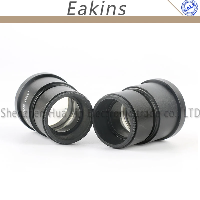 Одна пара WF10X окуляра для стерео микроскоп ударопрочное обзорное 20 мм WF10X/20
