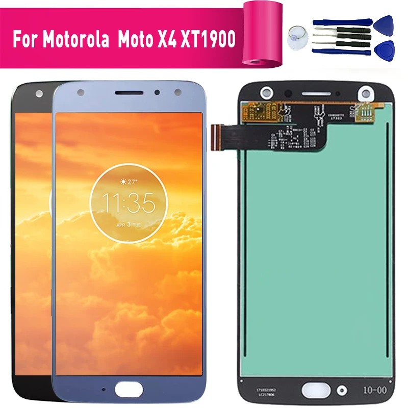 ЖК дисплей для Motorola Moto X4 Замена экрана X XT1900 модули|Экраны мобильных телефонов| |