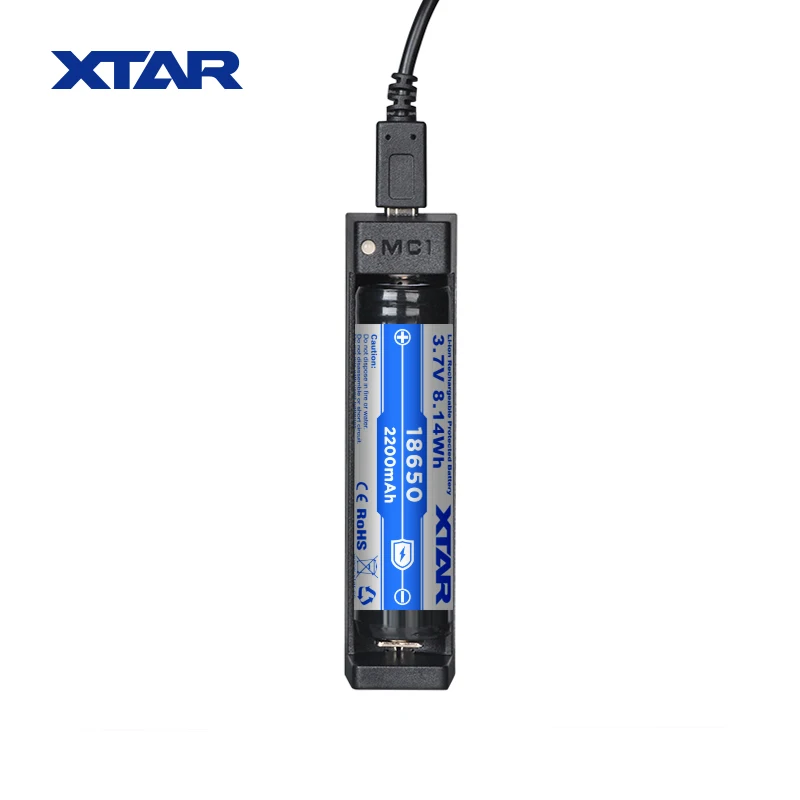 XTAR VC2 VC4 зарядное устройство Универсальный ЖК-экран дисплей USB Ni-MH/Ni-CD Li-Ion 18650 20700 21700 22650 26650 18500 18700 16340
