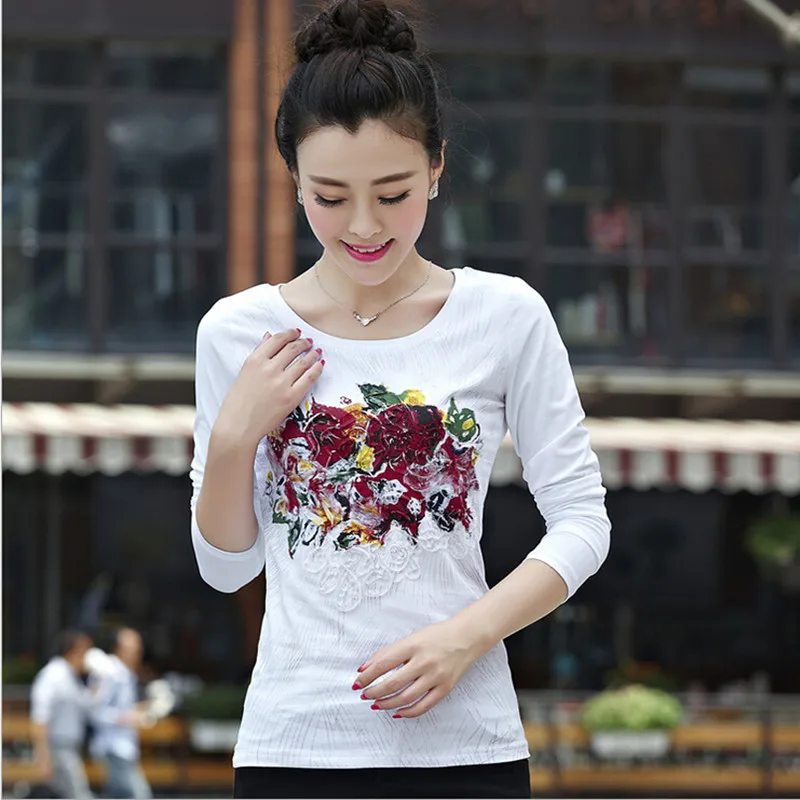 Новый 2017 Летняя мода женщины Футболку Большие ярдов развивать нравственность