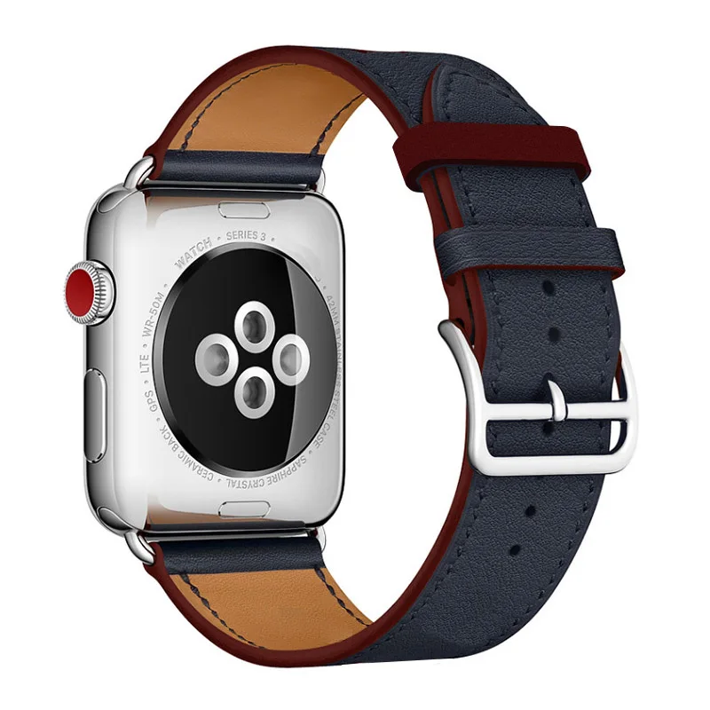 Браслет кожаный для Apple Watch 4 38 42 мм|Ремешки часов| |