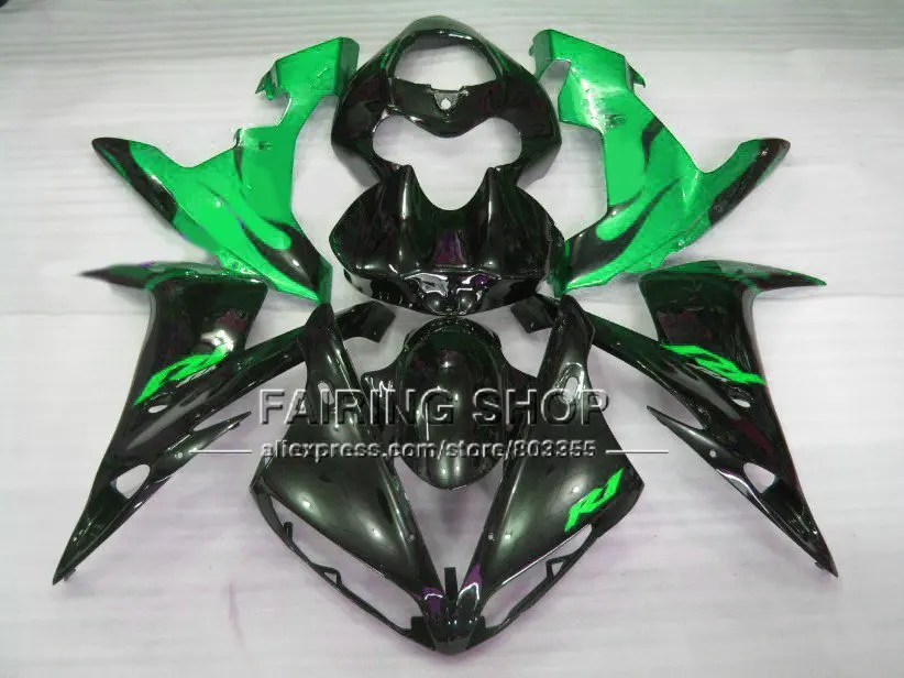 Комплекты обтекателей из АБС-пластика для YAMAHA R1 2004 2005 2006 YZFR1 04 05 06 YZF1000 черные