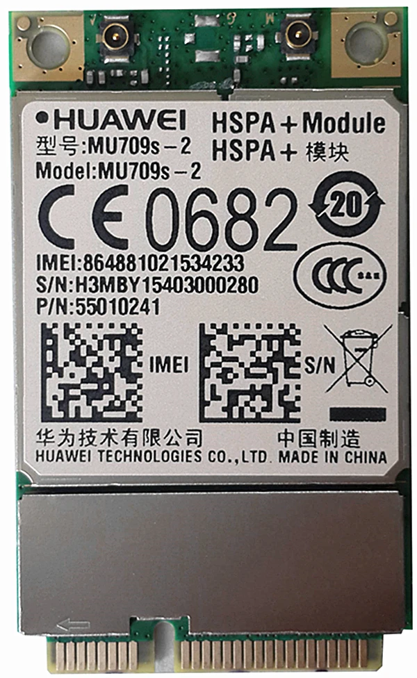 Беспроводной модуль HSPA + Mini PCIe 3G с аналоговым голосовым и последовательным портом