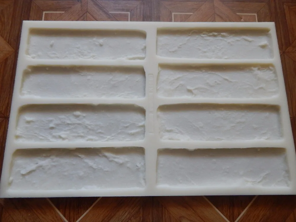 Полиуретановые формы для искусственных стенок Цементная плитка декоративные