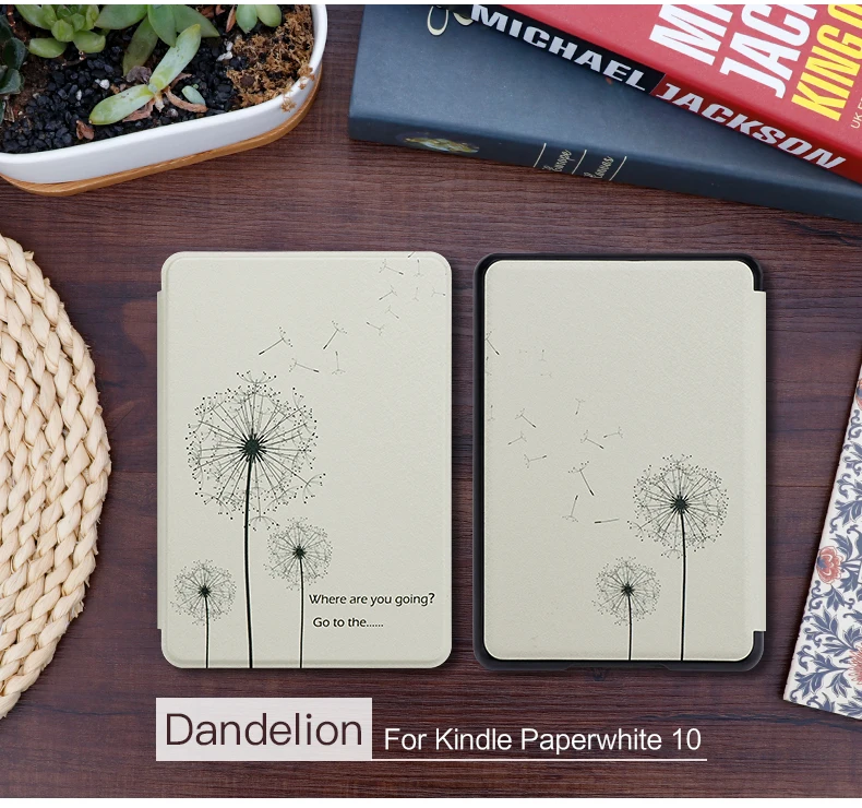 WALNEW из искусственной кожи чехол для Amazon Kindle Paperwhite(10 поколение) 6 дюймов крышка электронной книги Smart Auto Sleep/Wake