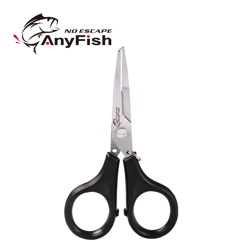 ANYFISH рыбацкие ножницы и кейс для хранения оплетка линия приманка резак 11 3 см Мини