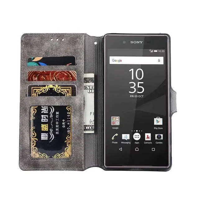 Для Coque Sony Xperia Z3 чехол для Fundas D6603 d6643 телефон случаях Роскошные Винтаж нубука