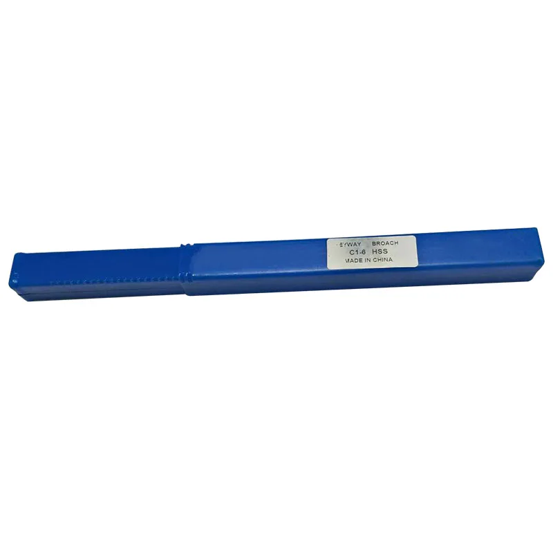 HSS 6 мм C1 Push Type Keyway Broach метрический размер + Shim Режущий инструмент для станка с ЧПУ