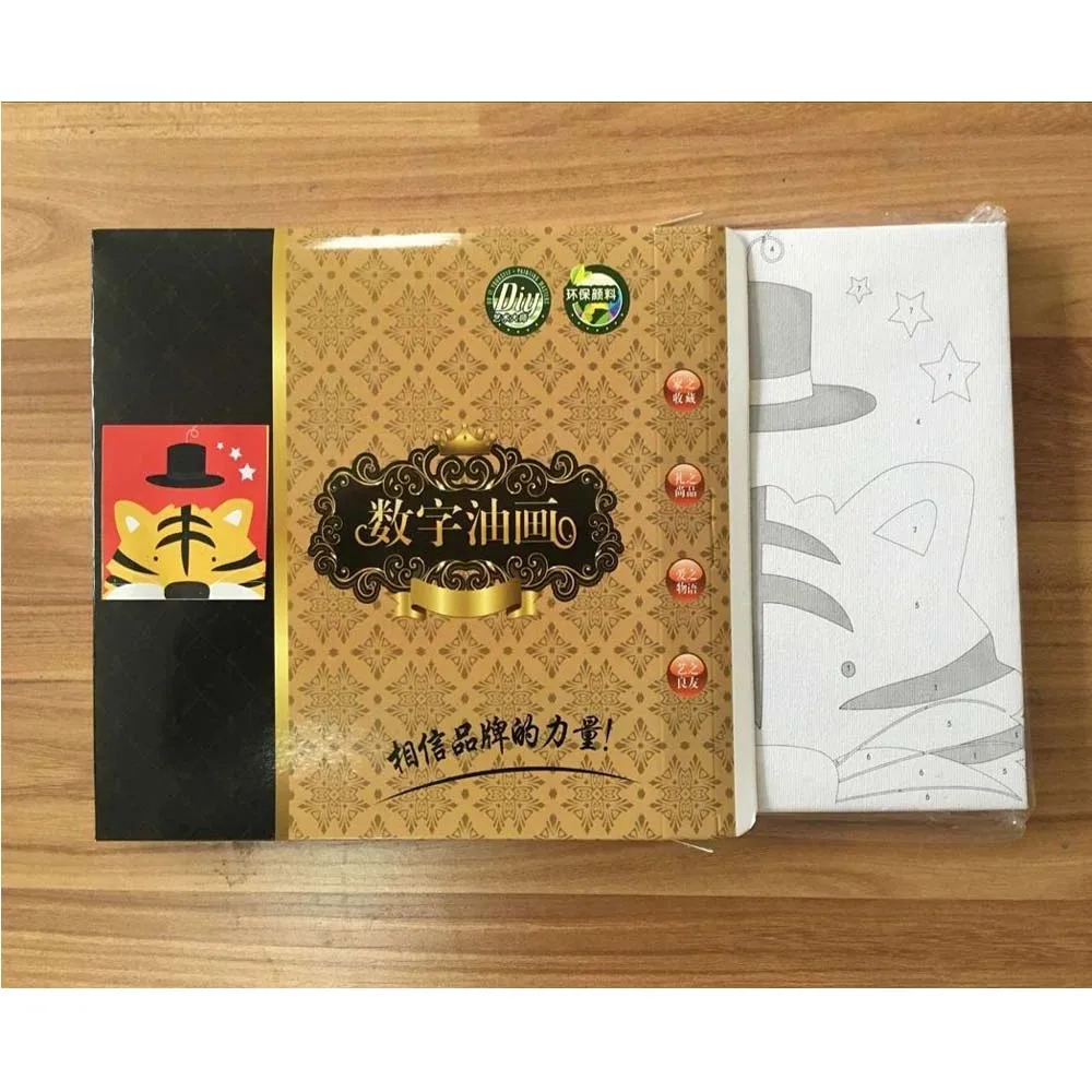 Много DIY свинья собака кошка Лошадь Картина маслом с оленем по номерам