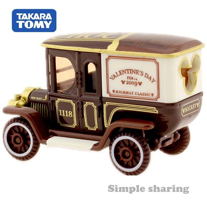 Классическая Автомобильная игрушка Takara Tomy Tomica мотор Диснея высокая шляпа Микки