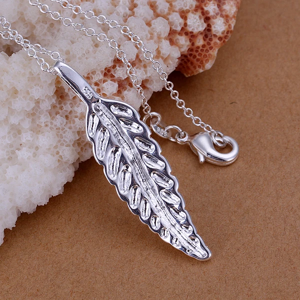 P039 перо shaped серебряный кулон не включают в себя цепь|pendant candle|pendant craftpendant steel |