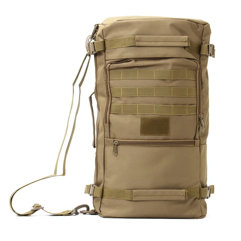 Многофункциональный Холщовый спортивный военный тактический рюкзак объемом 50 л