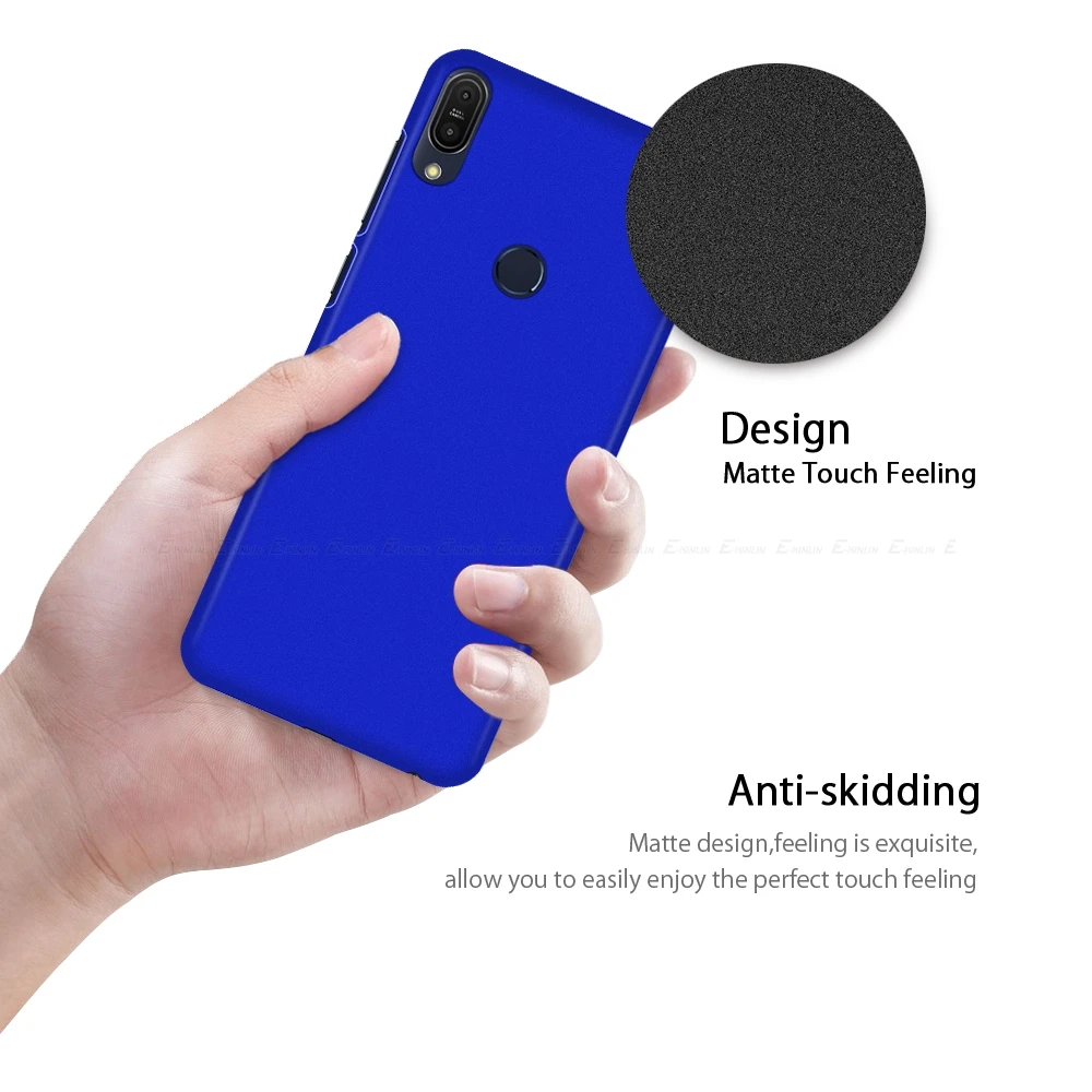 Матовая жесткая задняя крышка для Asus ZenFone Max Pro Plus M2 M1 ZB631KL ZB633KL ZB602KL ZB570TL