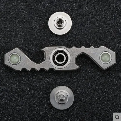 5 видов цветов Открытый инструменты игрушки ручной Spinner EDC оснащен Титан сплав