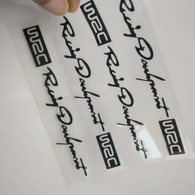 4 шт. наклейки на автомобильные ручки WRC Rally Racing полосы виниловые JDM двери Тюнинг