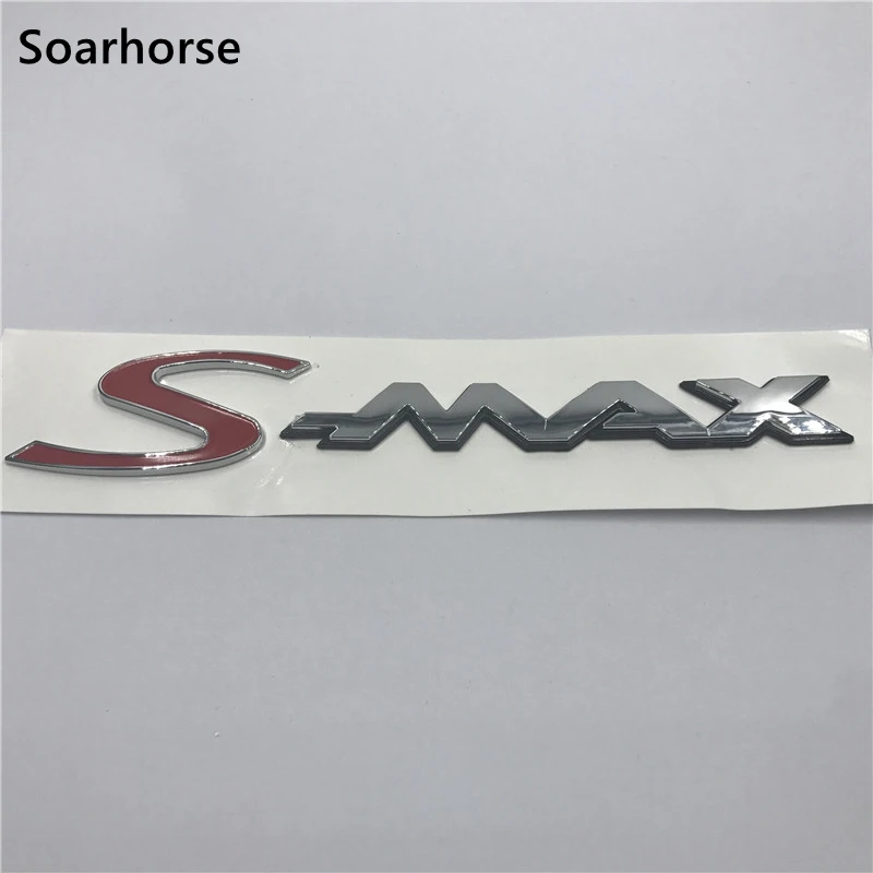 Soarhorse Новинка для Ford S-MAX значок Автомобильная эмблема задний багажник крышка S Max буквы логотип наклейка с именной табличкой