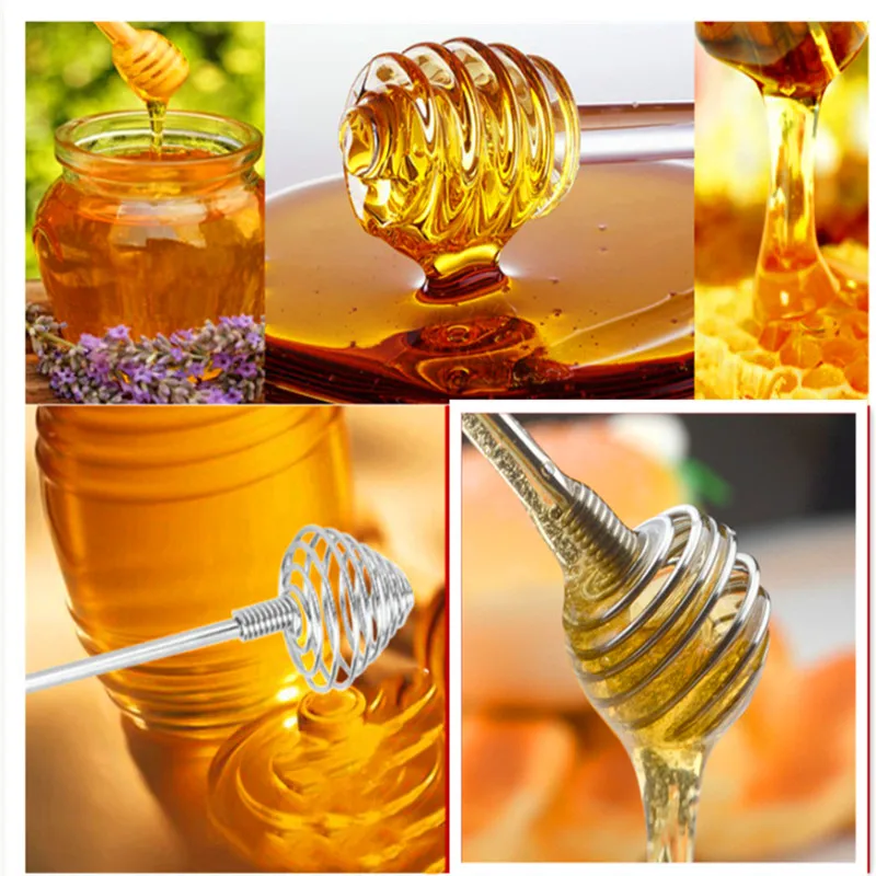 Палочки из нержавеющей стали Drizzler для банка джема меда достайте ковши палочки