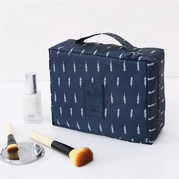 pattern 7 Косметичка с цветочным рисунком, 1 шт., портативная, водонепроницаемая, женская, косметичка, дорожная, косметичка, косметичка, красивый чехол, моющаяся сумка, Neceser - Цвет: pattern 7