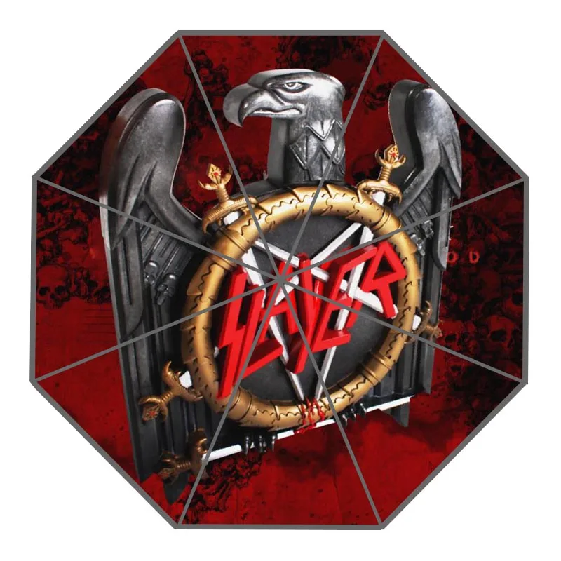 Новое поступление пользовательские Slayer зонты креативный дизайн высокое качество складной зонт от дождя - Цвет: Красный