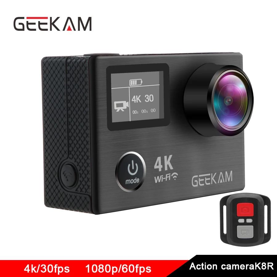 Действие Камера 4 К Ultra HD 1080 P 60FPS с Wi Fi Pro Водонепроницаемый mini Bike видео go sport s