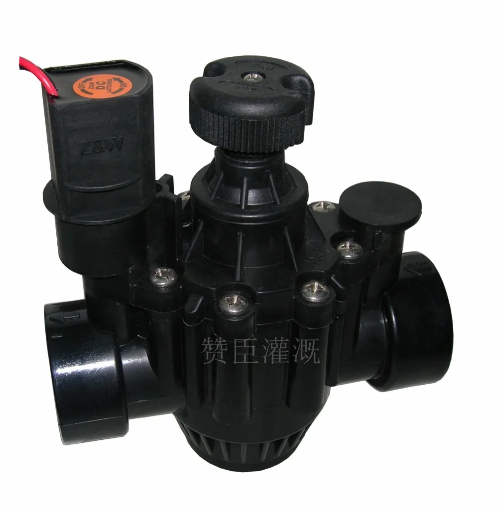 

irrigation system Z&W(zanchen) 11/2-Inch Sprinkler Valve with 150P DC Latching Solenoid for Battery Operated Controllers