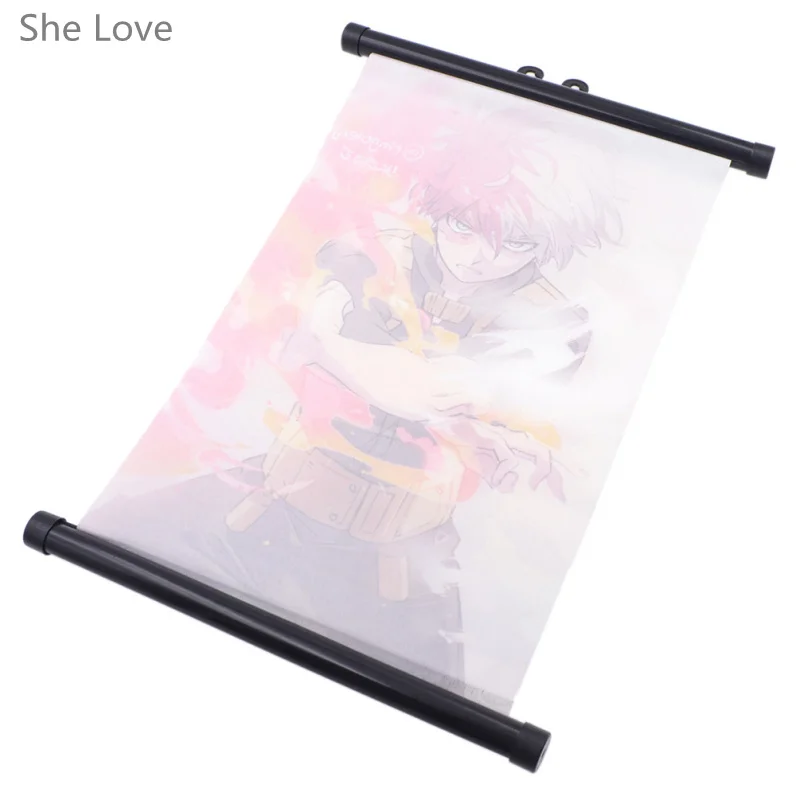 Она любит японского аниме мой герой Academy персонаж плакат стены прокрутки