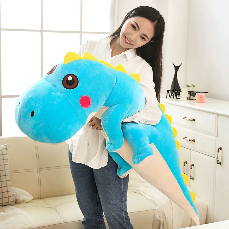 

YESFEIER 135cm Super Soft Plush Dinosaur Toys Stuffed Animals Doll Dinosaur Plush Toys Birthday Gifts Toys Children Girls
