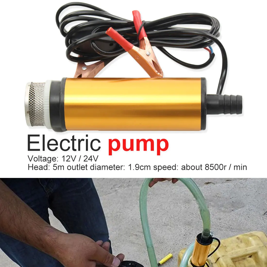 Погружной Электрический Трюмный насос из алюминиевого сплава для перекачки