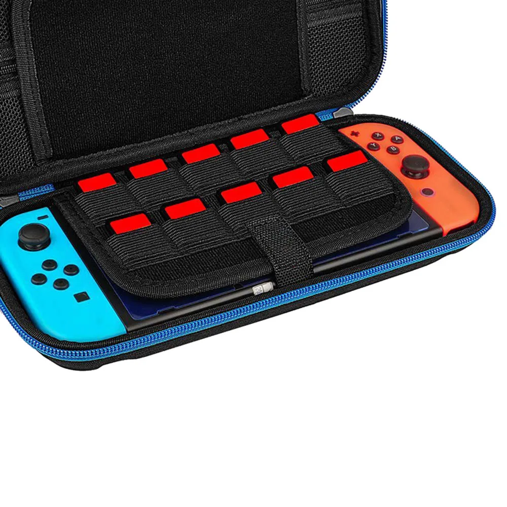 Чехол для переноски Nintendo Switch чехол из углеродного волокна портативный дорожная