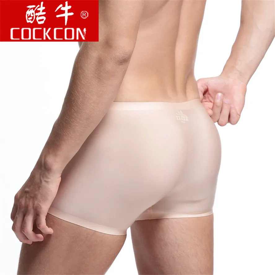 COCKCON человек боксер бесшовные Для мужчин Шорты для женщин Человек нижнего белья