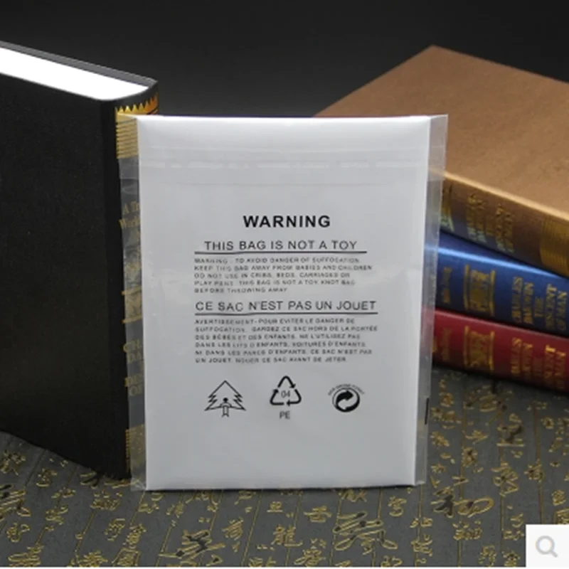 10 шт. предупреждающие слова самоклеящееся уплотнение прозрачная упаковка