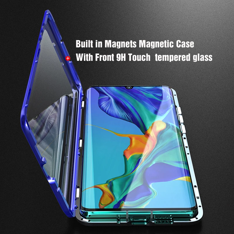 Магнитный чехол с полной защитой 360 градусов для Huawei Honor 20 Pro Maimang 8 накладка P20 P30 Mate
