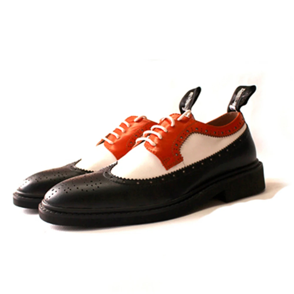 Классические Кожаные мужские туфли ручной работы chaussures hommes en cuir|Туфли| |