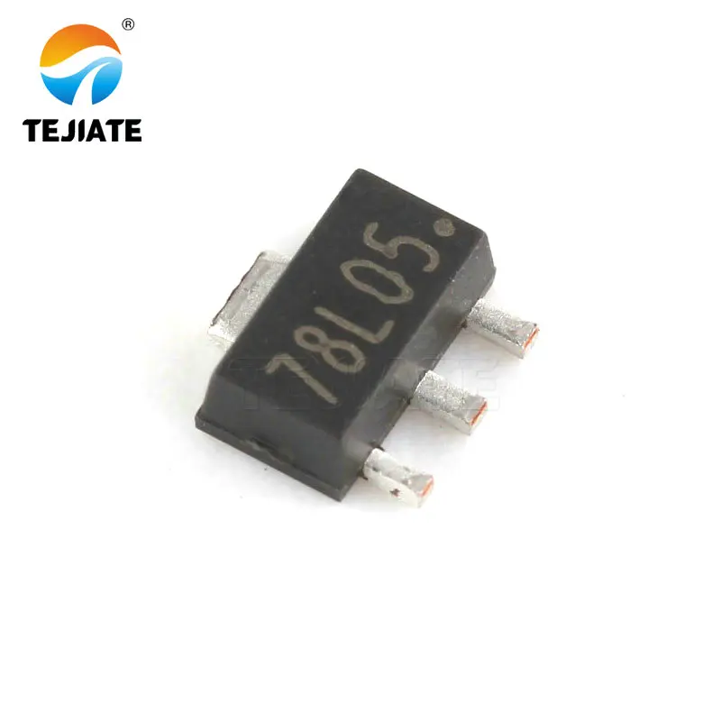 20 шт. линейный чип регулятора напряжения SOT 89 78L05 78L06 78L08 78L09 78L10 78L12 78L15|Интегральные
