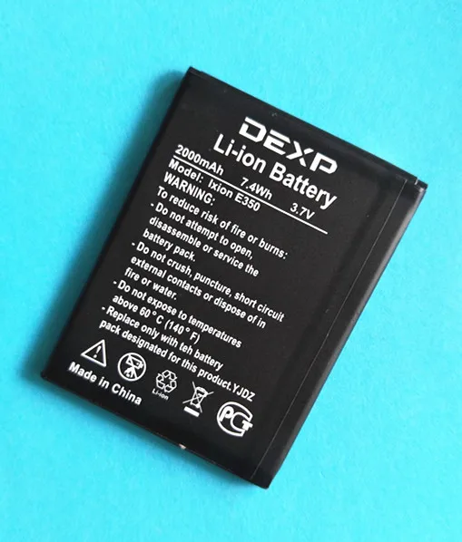 AZK Новый аккумулятор для DEXP Ixion E350 2000 мАч высокое качество|Аккумуляторы мобильных