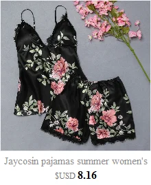 Jaycosin пижамы женские сексуальные слинги большого размера из трех частей дамское сексуальное перспективное сексуальное нижнее белье темно-синее дамское кружевное сексуальное