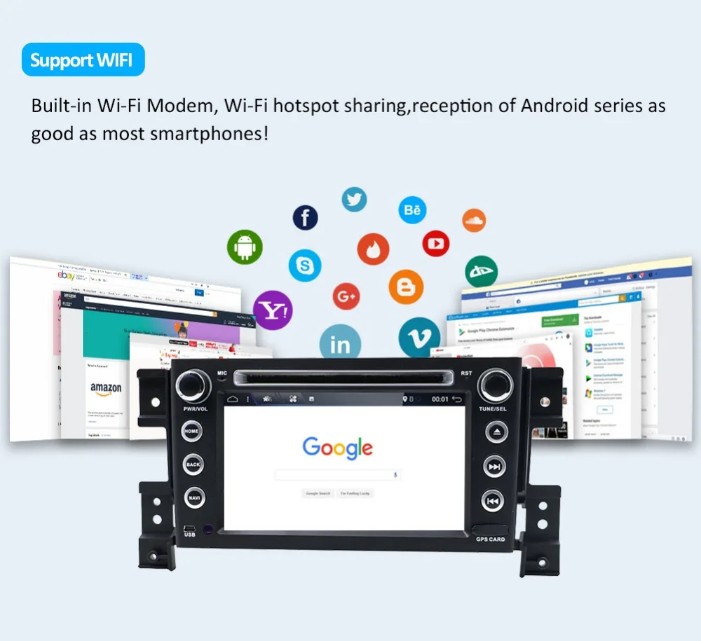 Восьмиядерный 2 din android 9,0 1024*600 автомобильный dvd для suzuki grand vitara мультимедийный автомобильный Радио Стерео gps с управлением на рулевом колесе