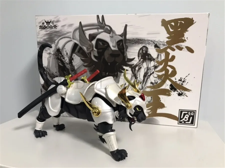 Модель вентиляторов бета-модель белый тигр/Черный Тигр для Ronin Warriors yoeroiden самурайский Штурмовик металлическая Броня плюс фигурка
