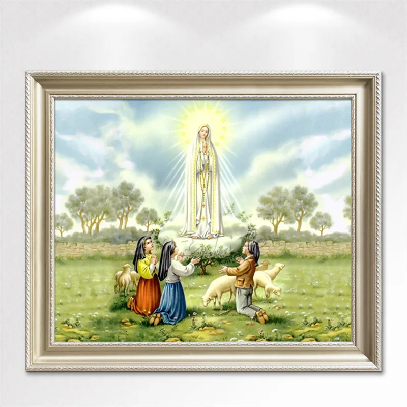 Home Decor Jesus Christ Virgin Many Art Painting Print Giclee On Canvas Ready to Frame for living room 12 | Дом и сад