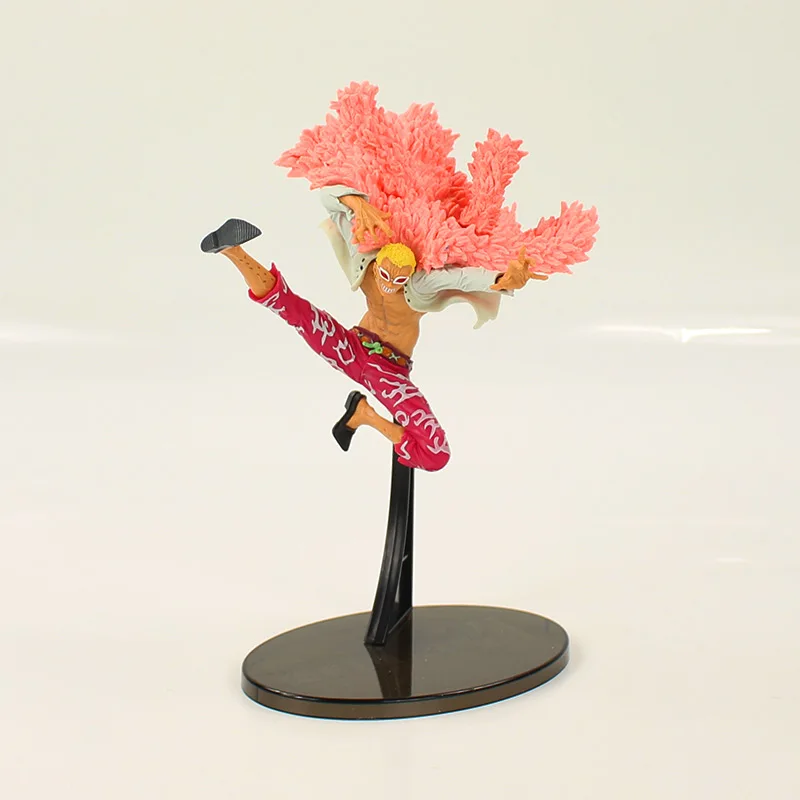 25cm Donquixote Doflamingo cool fighting action figure model toy Hot Anime black base | Игрушки и хобби