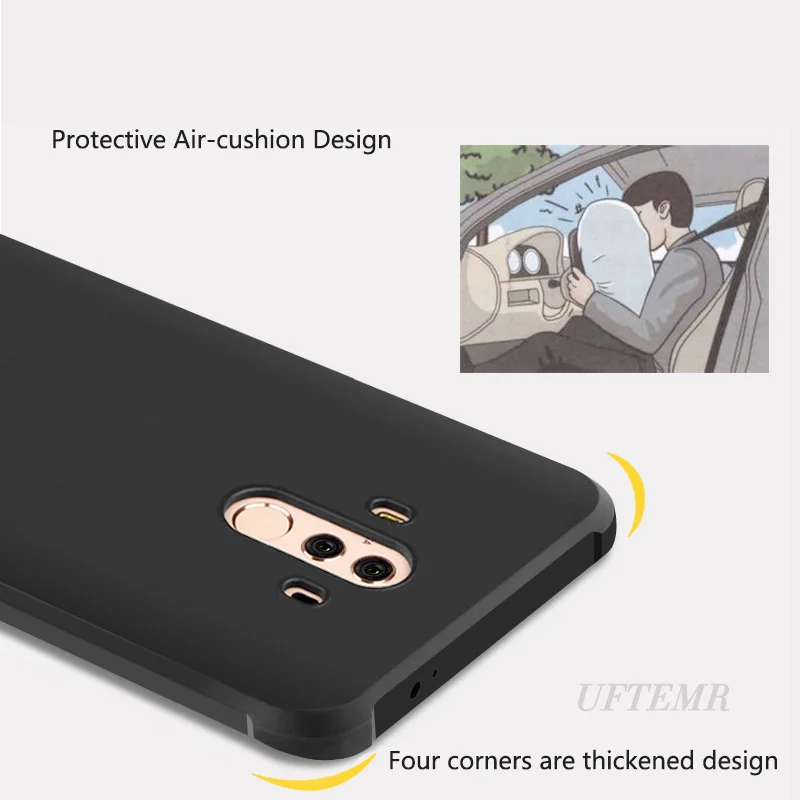 Uftemr чехол для телефона для huawei mate 10 Pro Чехол 3D Dragon ультра тонкий мягкий силиконовый чехол для mate 10 Pro чехол противоударный