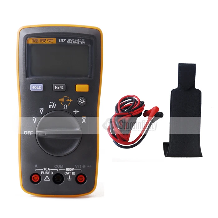 Портативный цифровой мультиметр Fluke 107 AC/DC|fluke 107|digital multimeterhandheld digital multimeter |